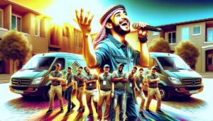 Guy Sebastian Delights Amazon Flex Drivers with Unexpected Surprises